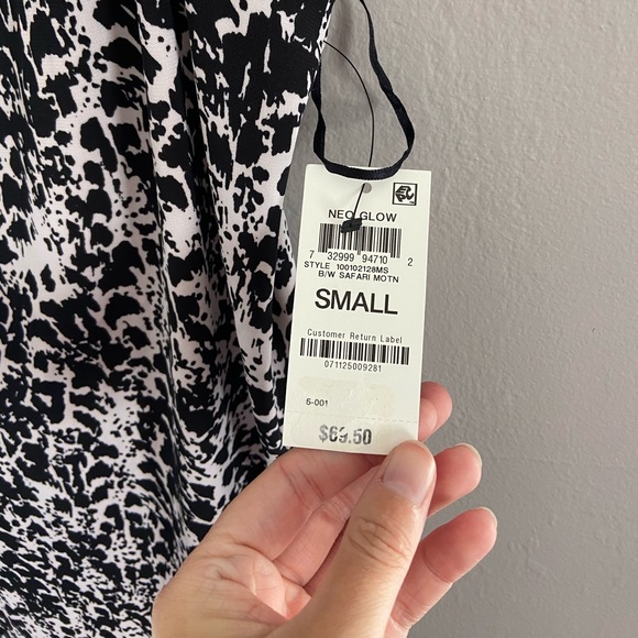 NWT Alfani Cowl Neck Top Size Small - Picture 7 of 7